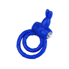 Vibrating Sisandsis Dress Ring | Erection-Enhancing Blue Bunny Cock Ring