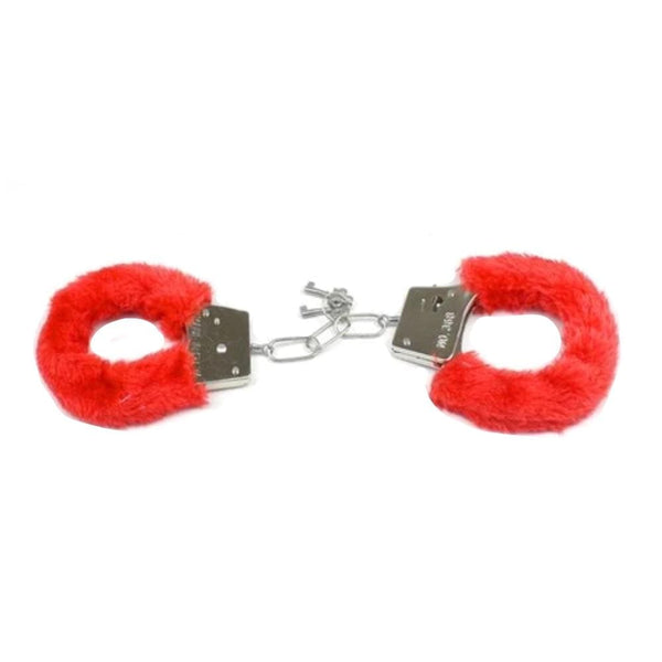 Colorful BDSM Play Fuzzy Handcuffs