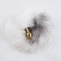 Elegant Fox Tail Butt Plug 19 Inches Long