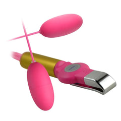 USB Rechargeable Double Egg Vibrator