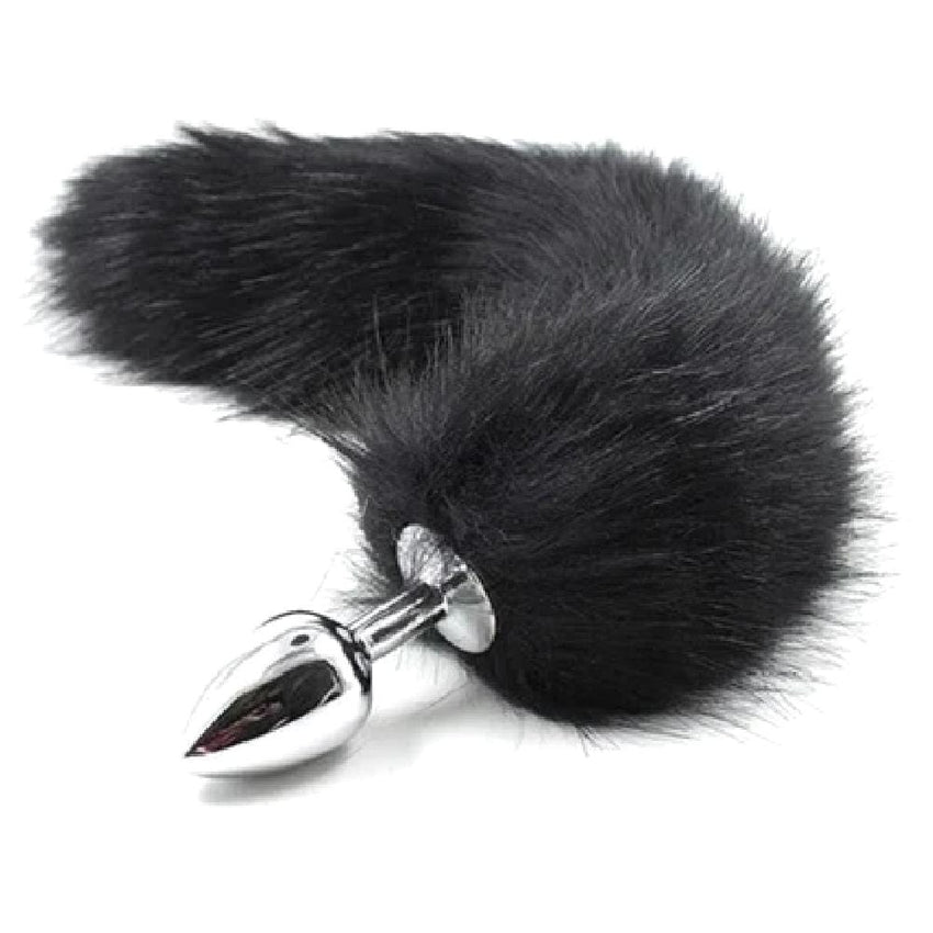 Seductive Fox Tail Butt Plug 17 Inches Long