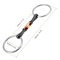 Stainless Sisandsis Dress Horse Gag