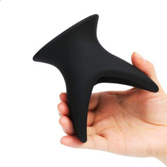 V-Shaped Silicone Hollow Butt Plug 2.76 to 3.94 Inches Long