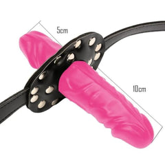 Sisandsis Dress Mouth Restraint Chin Strap Dildo