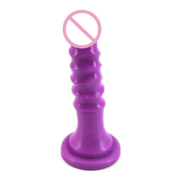 Huge Wavy Ridges 10 Inch Flexible Dildo