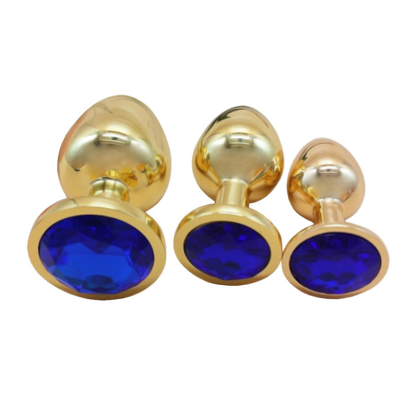 Gold Jeweled Butt Plug