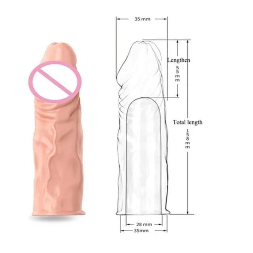 Super Elastic Lifelike Cock Extensions