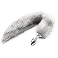 Seductive Fox Tail Butt Plug 17 Inches Long