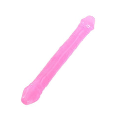 Flexible Double Ended Soft Jelly Dildo