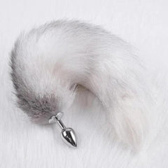 Elegant Fox Tail Butt Plug 19 Inches Long