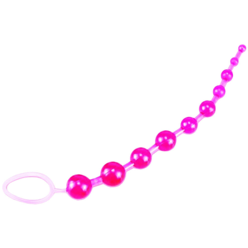 Long Silicone Anal Beads