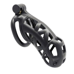 Black Cobra Resin Chastity Device