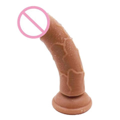 Beginners Erotic 6 Inch Soft Dildo With Suction Cup