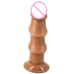 Brown Deep Waves Dildo