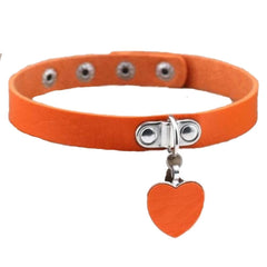 Stylish Gothic Heart Collars for Women