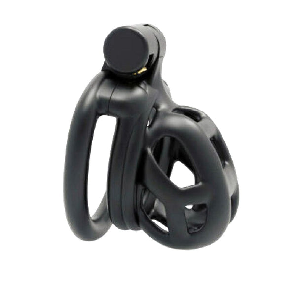 Black Cobra Resin Chastity Device