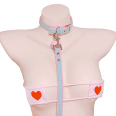 Cute Kinky Human Collar With Bell