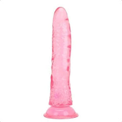 Ribbed Dong 8 Inch Dildo With Suction Cup