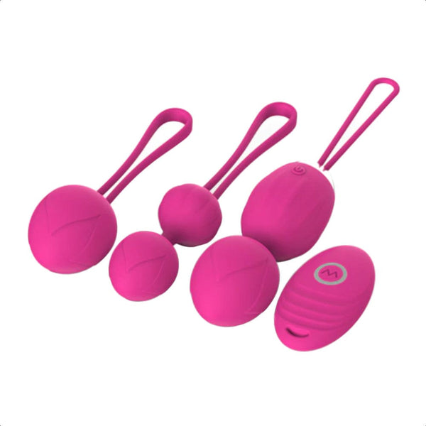 Vagina Tightening Remote Control Kegel Balls 4pcs