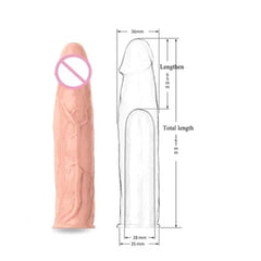 Super Elastic Lifelike Cock Extensions