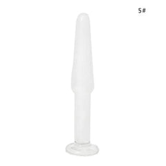 7 Styles Crystal Glass Stimulator Plug