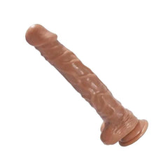 Realistic 10 Inch Dildo With Balls and Suction Cup