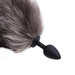 18' Seductive Wolf Tail Plug