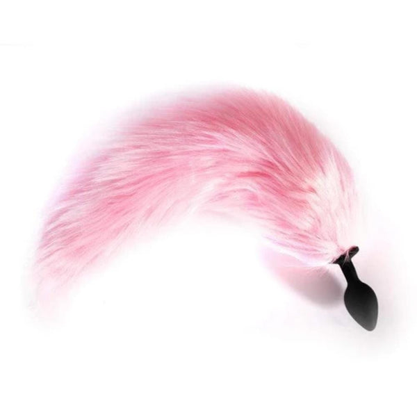 Flexible Silicone LED Fox Tail Plug