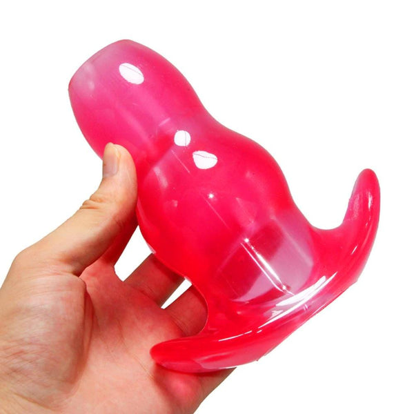 Sisandsis Dress Silicone Hollow Butt Plug