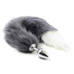 Seductive Fox Tail Butt Plug 17 Inches Long