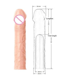 Super Elastic Lifelike Cock Extensions