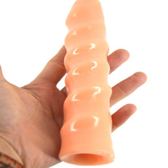 Erotic Flexible Corkscrew Dildo