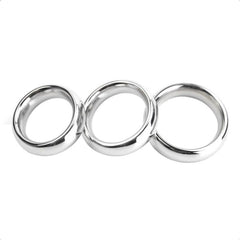 Ejaculation Enhancer Silver Cock Ring