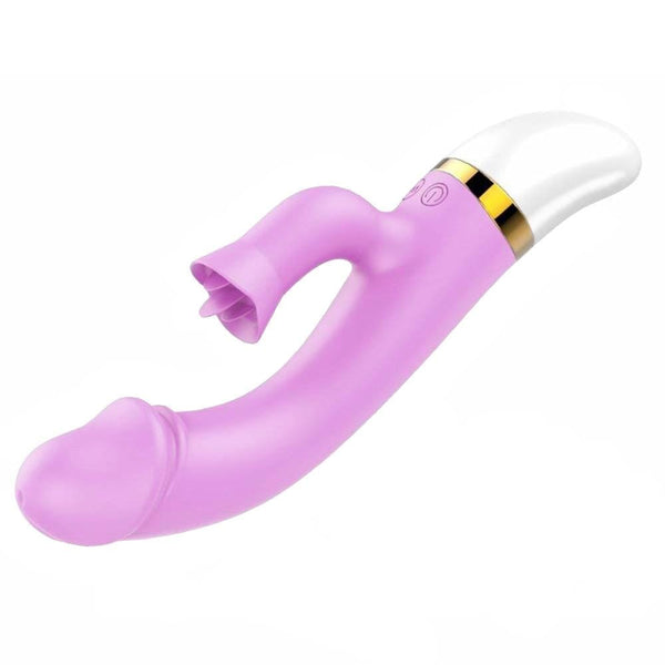 Rechargeable Licking Rabbit Vibrator