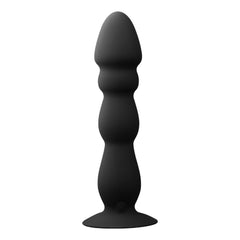 Ridged Anal Vibrator Butt Plug