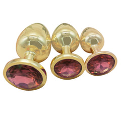 Gold Jeweled Butt Plug