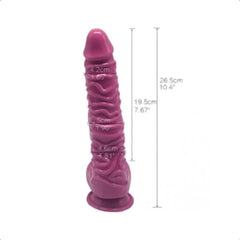 Extreme Stimulation 10 Inch Textured Dildo