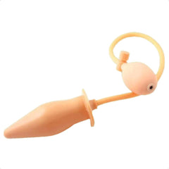 Rubber Inflatable Butt Plug