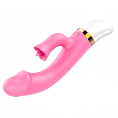 Rechargeable Licking Rabbit Vibrator