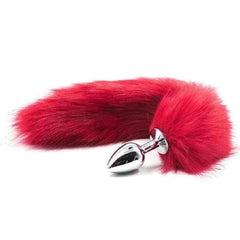 Seductive Fox Tail Butt Plug 17 Inches Long