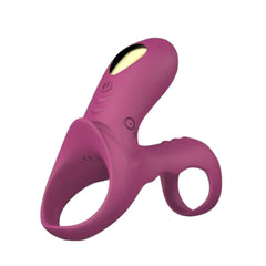 Dual Motor Stimulation Vibrating Dick Ring