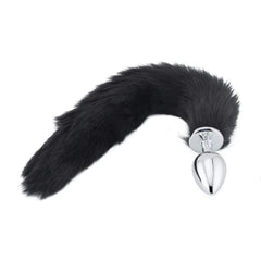 Black Fox Tail Plug 16'