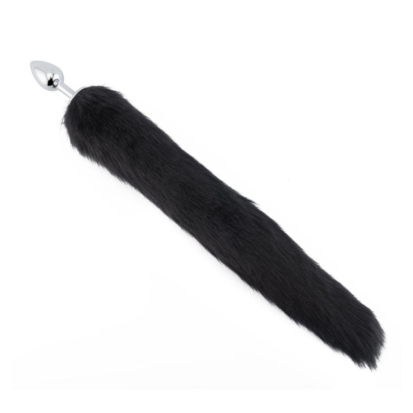 Black Fox Tail Plug 16'