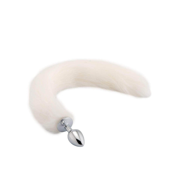 Fox Tail Plug, White 18'