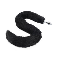 Black Fox Tail Plug 32'