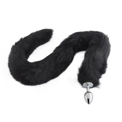 Black Wolf Tail Plug 32'