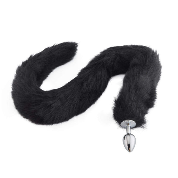 Fox Tail Plug, Black 32'