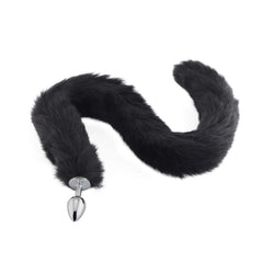 Black Fox Tail Plug 32'