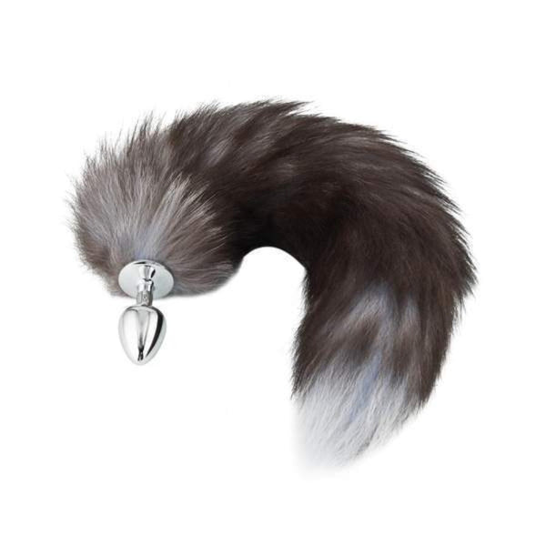 Fox Tail Plug, Gray 17'