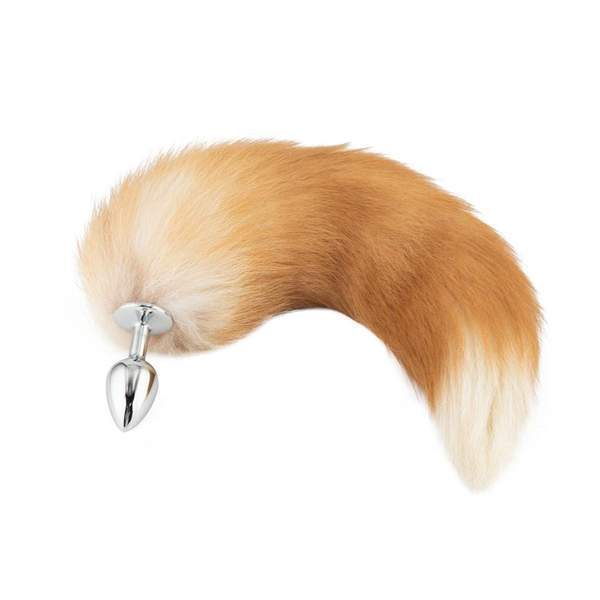 Fox Tail Plug, Light Brown 17'